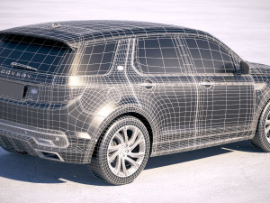 Land Rover Discovery Sport HSE 2019 Modèle 3D