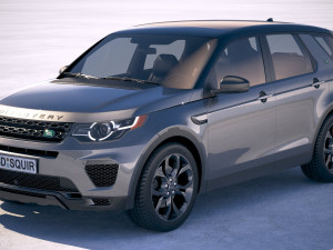 Land Rover Discovery Sport Landmark 2019 3D Модель