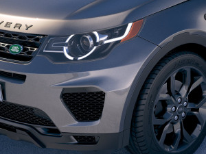 Land Rover Discovery Sport Landmark 2019 3D Модель