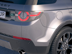Land Rover Discovery Sport Landmark 2019 3D Модель