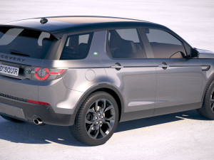 Land Rover Discovery Sport Landmark 2019 3D Модель