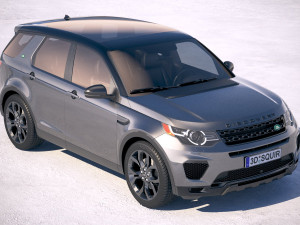Land Rover Discovery Sport Landmark 2019 3D Модель