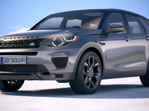 Land Rover Discovery Sport Landmark 2019 3D Модель