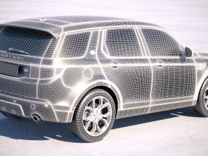 Land Rover Discovery Sport Landmark 2019 3D Модель