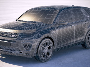 Land Rover Discovery Sport Landmark 2019 3D Модель