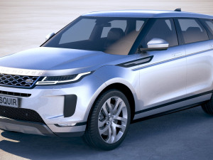 Land Rover Evoque 2020 3D Model