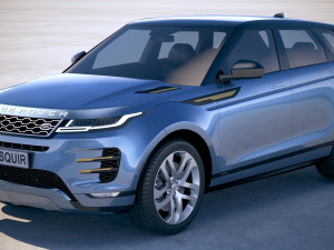 Land Rover Evoque R Dynamic 2020 3D Model