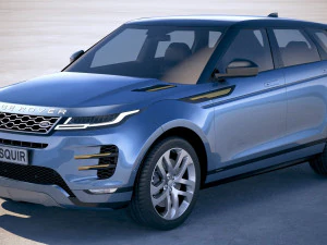 Land Rover Evoque R Dynamic 2020 3D Modell