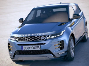 Land Rover Evoque R Dynamic 2020 3D Model