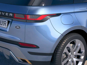 Land Rover Evoque R Dynamic 2020 3D Model