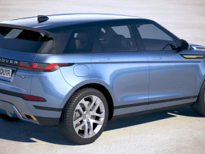 Land Rover Evoque R Dynamic 2020 3D Model