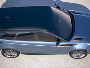 Land Rover Evoque R Dynamic 2020 3D Model