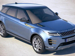 Land Rover Evoque R Dynamic 2020 3D Model