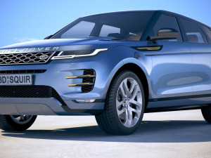 Land Rover Evoque R Dynamic 2020 Modelo 3D