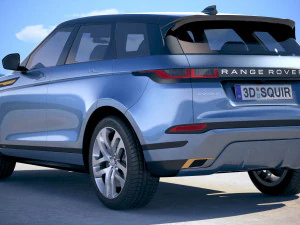 Land Rover Evoque R Dynamic 2020 3D Model