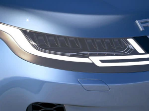 Land Rover Evoque R Dynamic 2020 3D Model