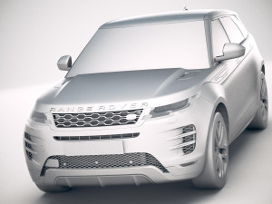 Land Rover Evoque R Dynamic 2020 Modelo 3D