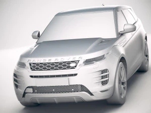 Land Rover Evoque R Dynamic 2020 3D Model