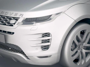 Land Rover Evoque R Dynamic 2020 3D Model