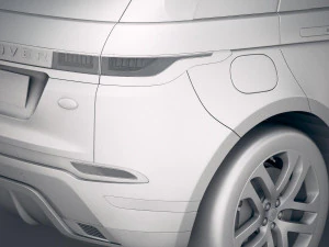 Land Rover Evoque R Dynamic 2020 3D Model