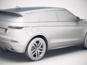 Land Rover Evoque R Dynamic 2020 3D Model