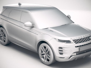 Land Rover Evoque R Dynamic 2020 Modelo 3D
