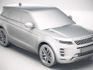Land Rover Evoque R Dynamic 2020 3D Model