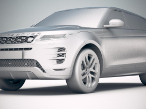 Land Rover Evoque R Dynamic 2020 Modelo 3D