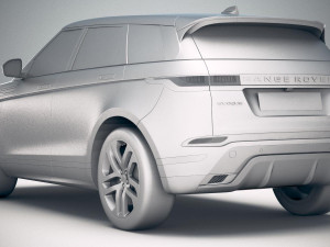 Land Rover Evoque R Dynamic 2020 Modelo 3D