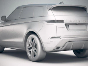 Land Rover Evoque R Dynamic 2020 3D Model