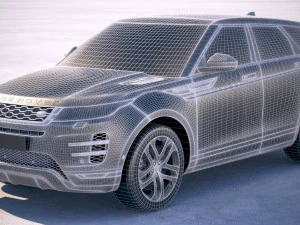 Land Rover Evoque R Dynamic 2020 3D Model