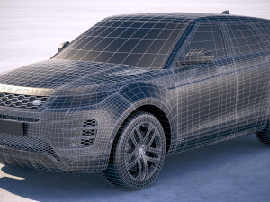 Land Rover Evoque R Dynamic 2020 Modelo 3D