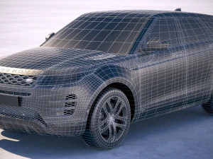 Land Rover Evoque R Dynamic 2020 3D Model