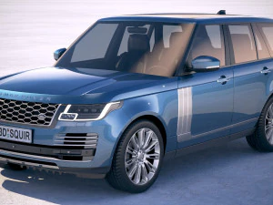 Land Rover Range Rover 2018 Modelo 3D