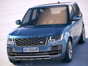 Land Rover Range Rover 2018 Modello 3D