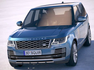 Land Rover Range Rover 2018 3D Model