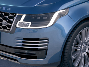 Land Rover Range Rover 2018 Modello 3D