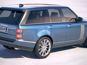 Land Rover Range Rover 2018 Modello 3D