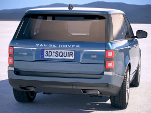 Land Rover Range Rover 2018 3D Model