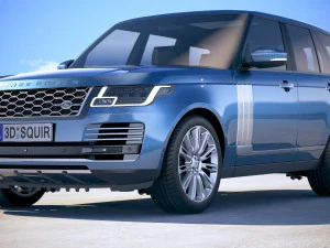 Land Rover Range Rover 2018 3D Model