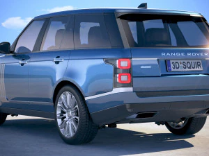 Land Rover Range Rover 2018 3D Model