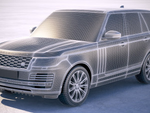 Land Rover Range Rover 2018 Modello 3D