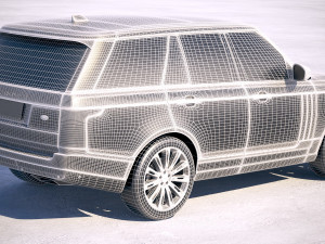 Land Rover Range Rover 2018 Modello 3D