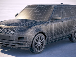 Land Rover Range Rover 2018 Modello 3D