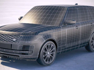 Land Rover Range Rover 2018 3D Model