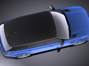 Land Rover Range Rover Sport SVR 2017 vray 3D Model