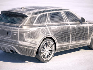 Land Rover Range Rover Velar 2018 Modello 3D