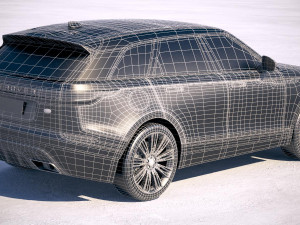 Land Rover Range Rover Velar 2018 Modello 3D