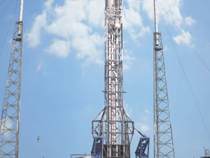 Launch Pad Complex 3D Model