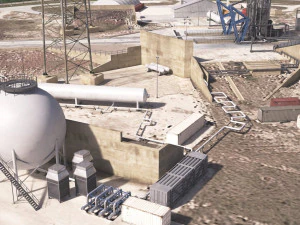 Launch Pad Complex 3D Model